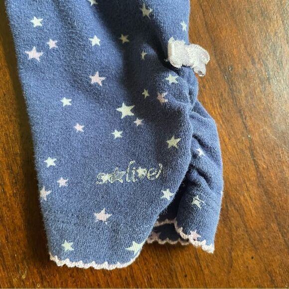 S. Oliver Baby Girl Soft Leggings Stars and Bows Size 3 Months - Picture 2 of 8